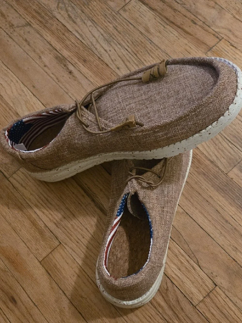Casual Slip-On Men’s Shoes in Brown. Brand NEW.
